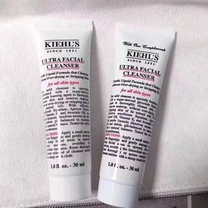 Kiehl’s ultra facial cleanser 1oz * 2